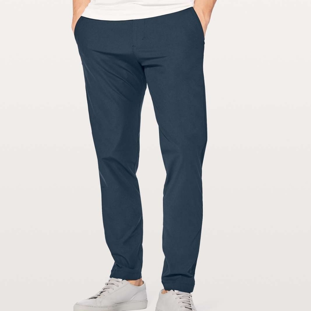 Lululemon Commission Pant Slim *Warpstreme 31" Navy